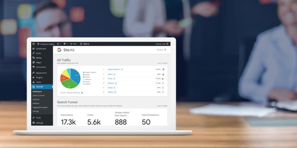 Google tools into your WordPress dashboard