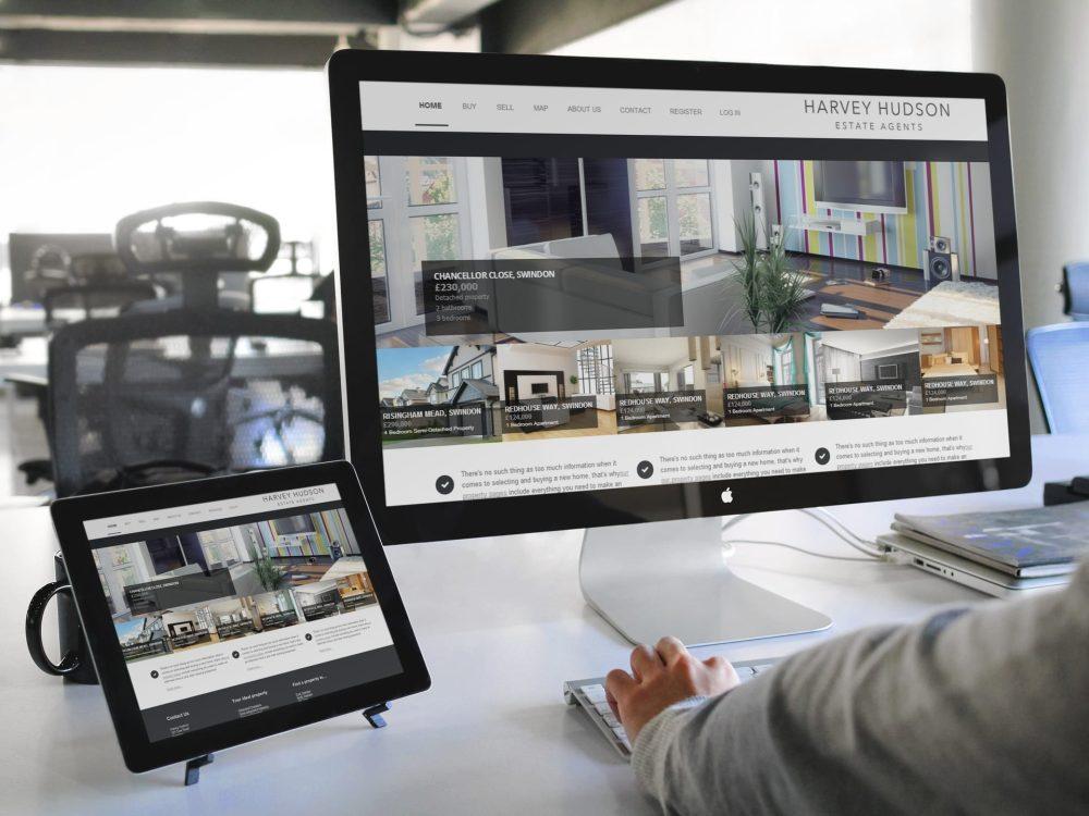 New website launched for estate agents Harvey Hudson