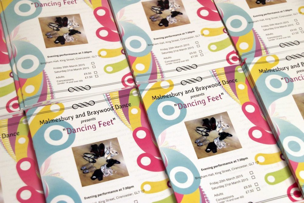 Programmes designed for Malmesbury and Braywood Dance