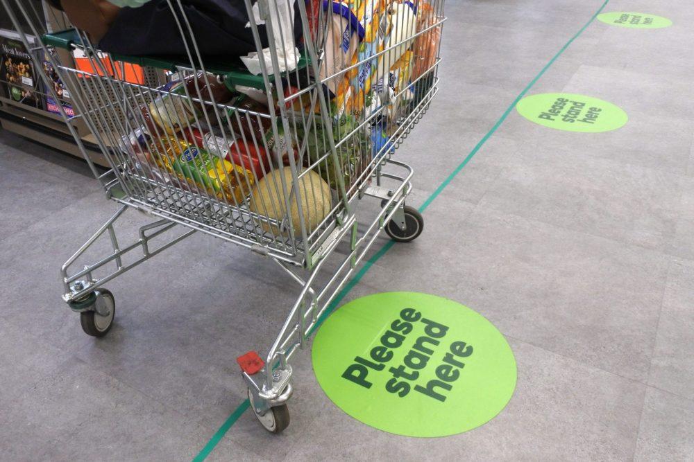 Shops and shoppers must stick to the government guidelines
