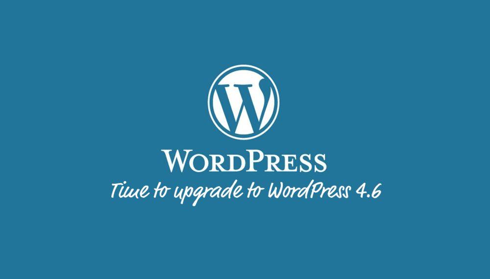 Upgrade today: WordPress 4.6 “Pepper” now available
