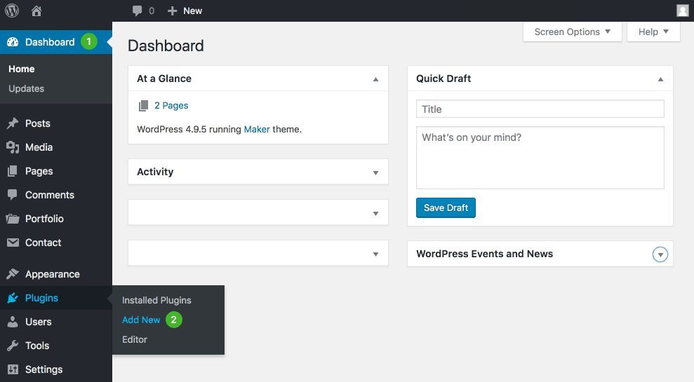 How to install a WordPress plugin