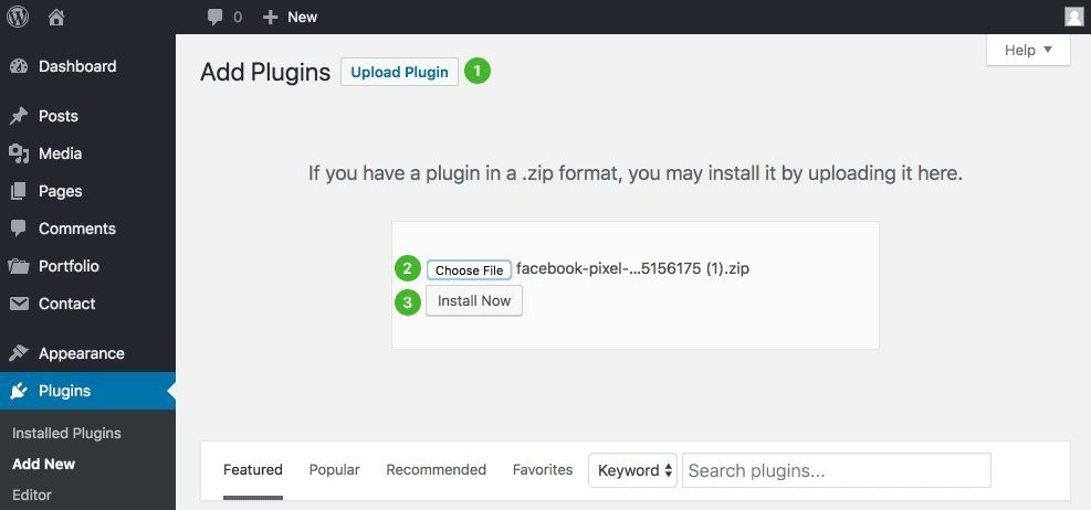 How to install a WordPress plugin