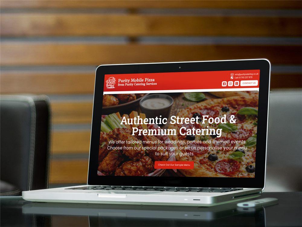 How We Helped a Swindon Catering Business Finally Get Online