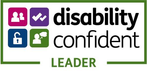 disability confident leader logo