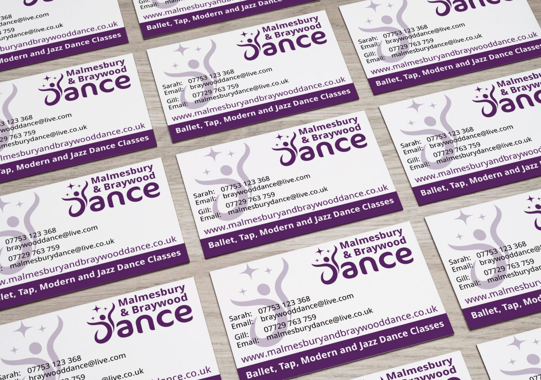 Brand Identity and Business Cards for Malmesbury and Braywood Dance.jpg