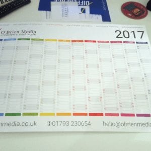 Branded wall planners