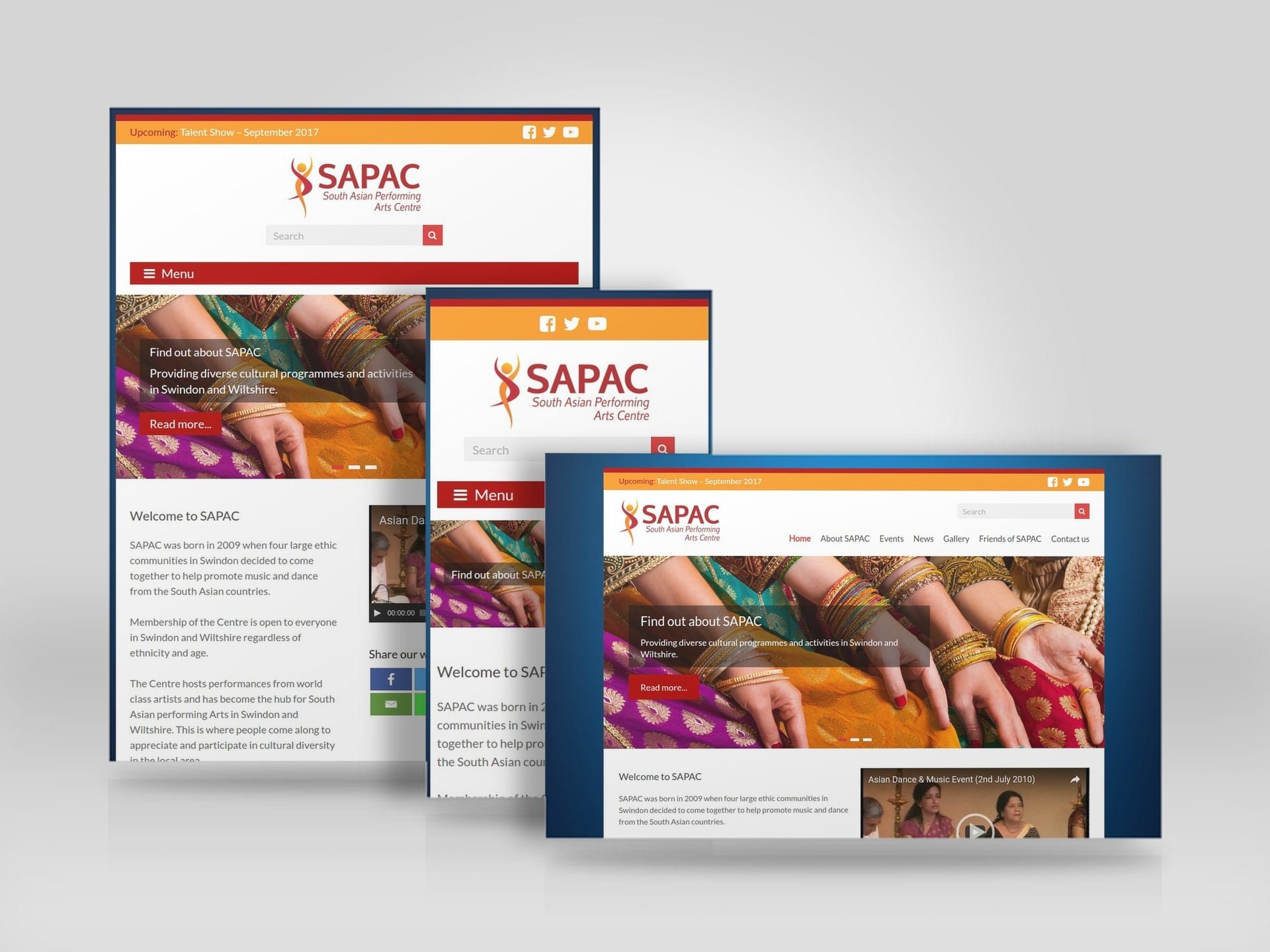 Mobile friendly responsive website for South Asian Performing Arts Centre.jpg