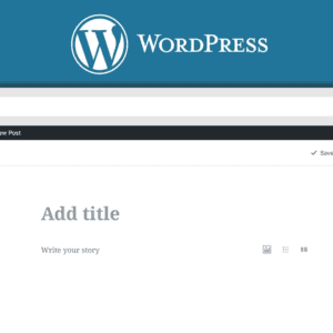 wordpress gutenberg creating new page