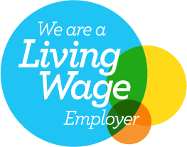 We are a Living Wage Employer logo