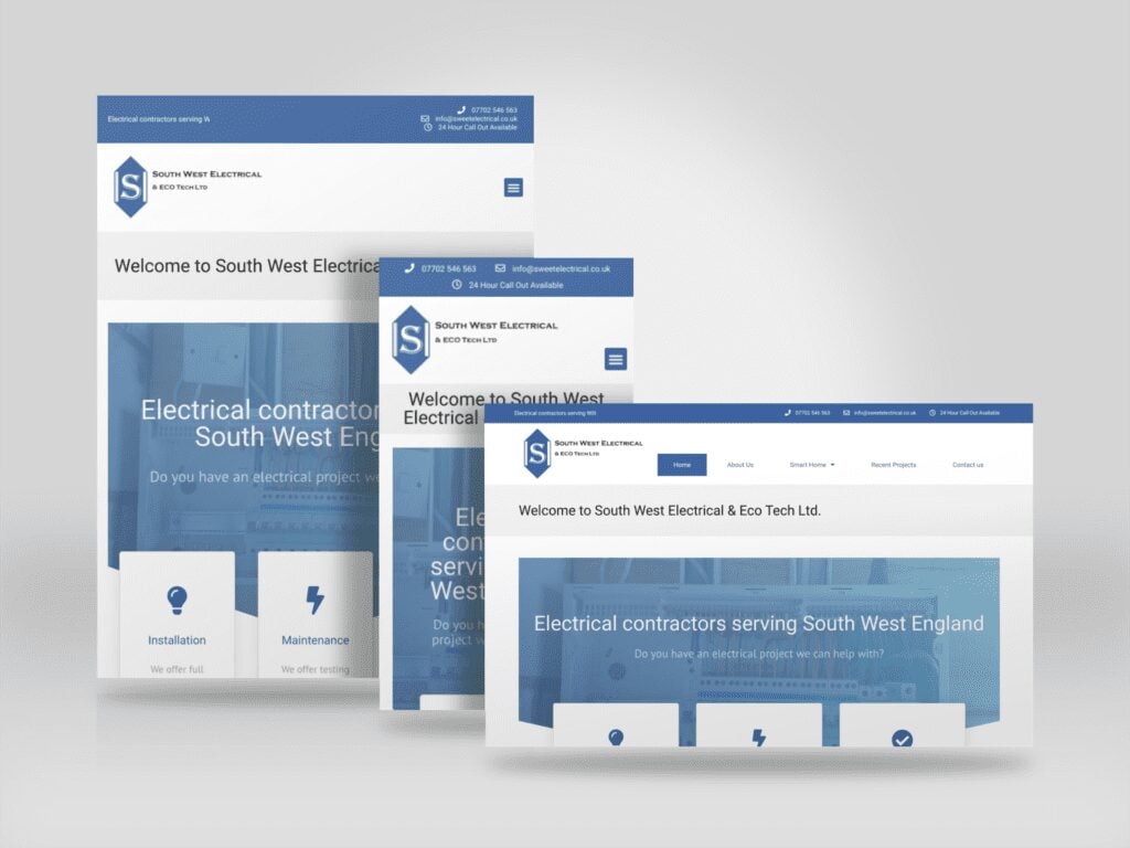 South West Electrical responsive views