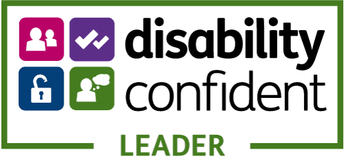 disability confident leader logo