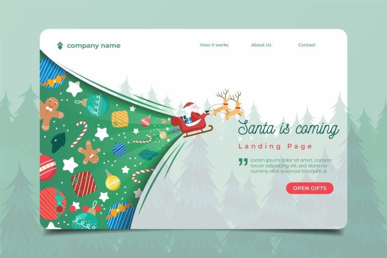 Christmas Gift card example