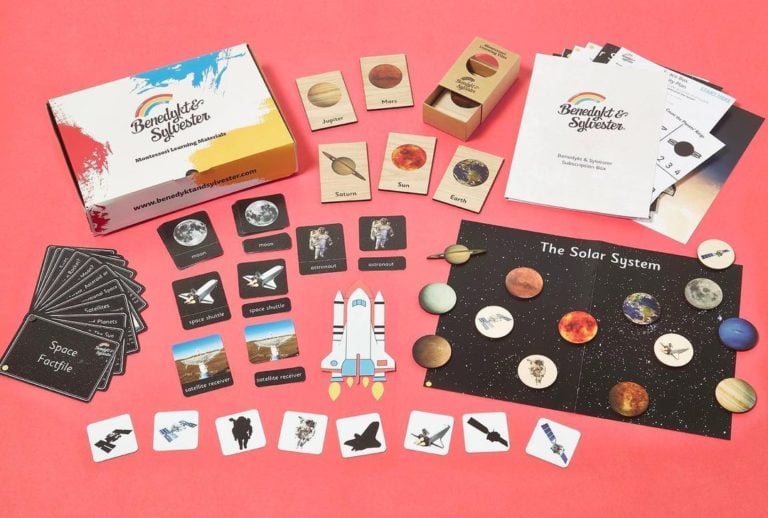 planets and space images cards