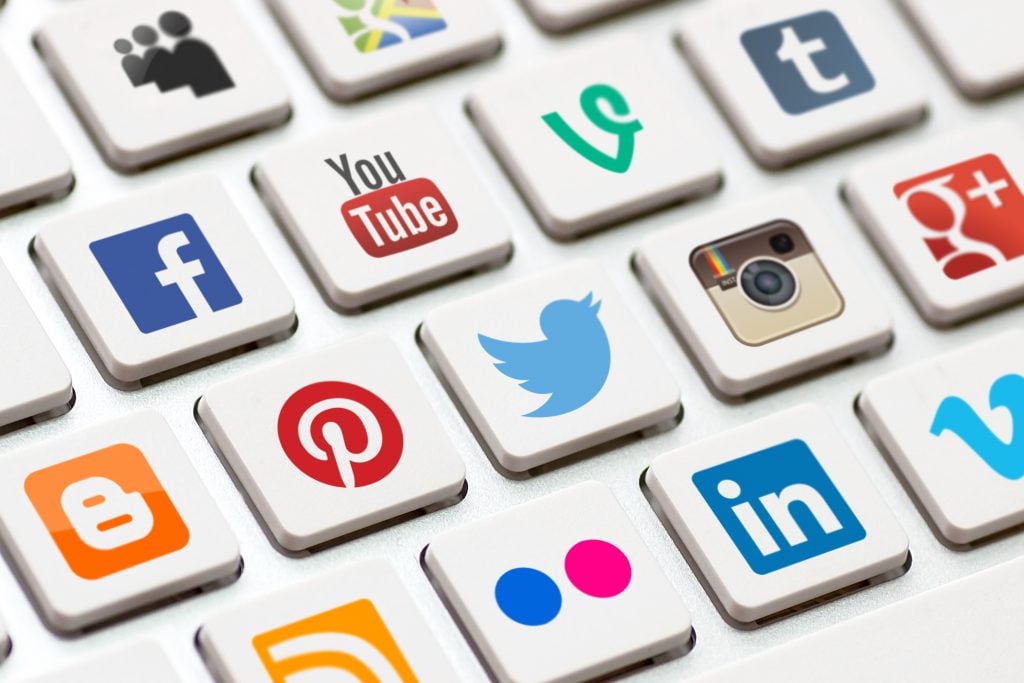 social media logos