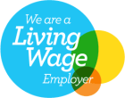 We are a Living Wage Employer logo